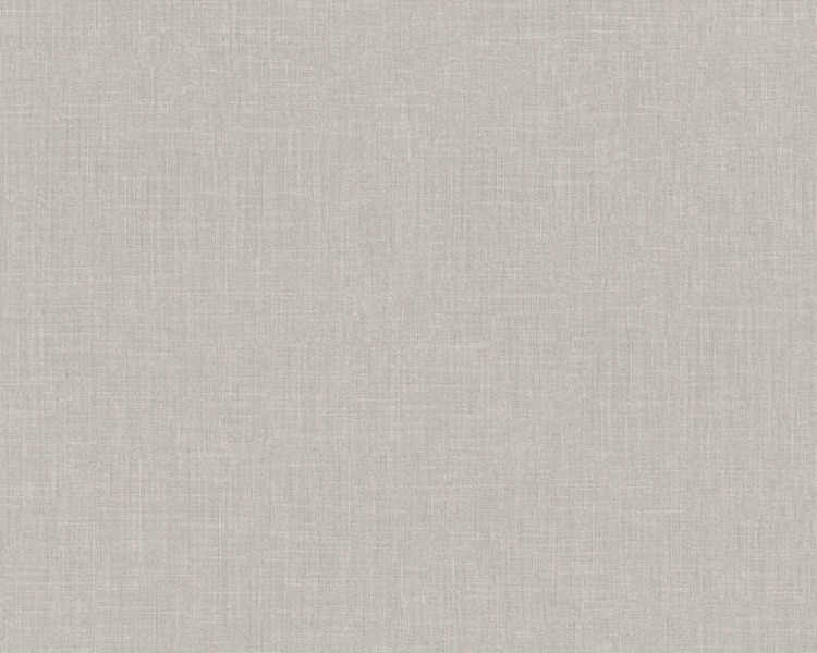 Tapeta ścienna AS Metropolitan Stories 36922-6, splot tkaninowy, szara, szary len