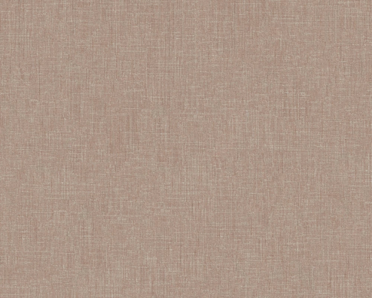 Tapeta ścienna AS Metropolitan Stories 36922-5, splot tkaninowy, brązowy len, orzechowy