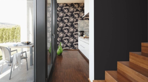 Trendwall 36932-2, tapeta ścienna na flizelinie czarna