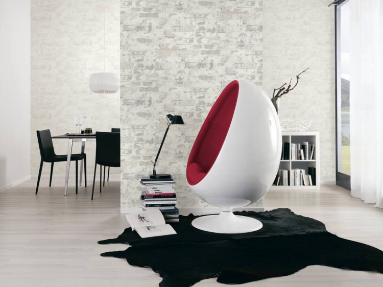 Tapeta w białą cegłę AS Creation 36929-3, mur ceglany 3D, stary mur, stara cegła, do pokoju, kuchni, przedpokoju, styl industrialny, retro, loftowy