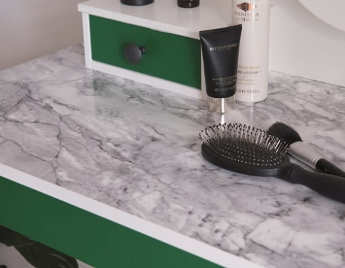 Okleina samoprzylepna, dekoracyjna, marmur szary ciemny Romeo, D-C-Fix 200-5605, folia samoprzylepna na meble, drzwi, parapet, blat kuchenny