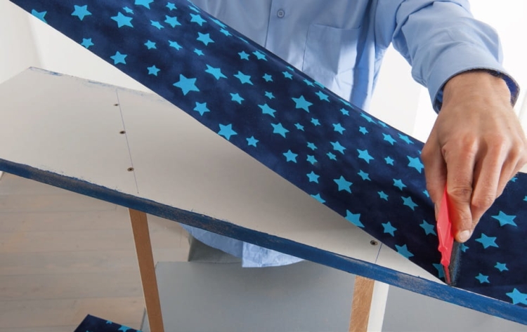 Rakla + nożyk, zestaw do klejenia oklein samoprzylepnych