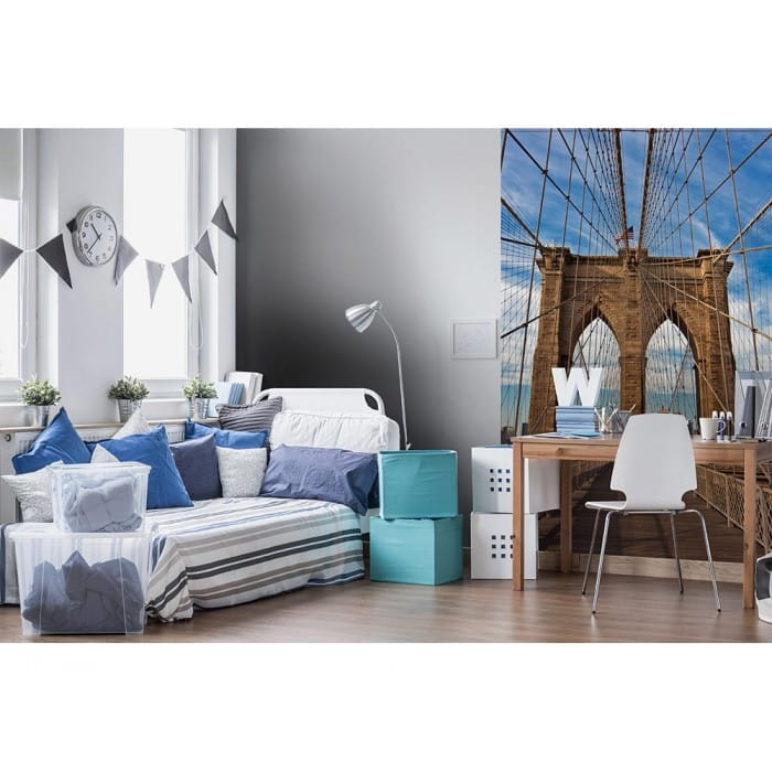 Fototapeta MS-2-0005 Brooklyn Bridge flizelinowa Dimex