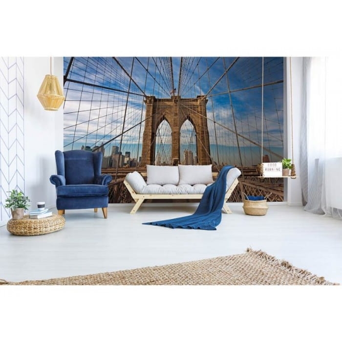 Fototapeta MS-5-0005 Brooklyn Bridge flizelinowa Dimex