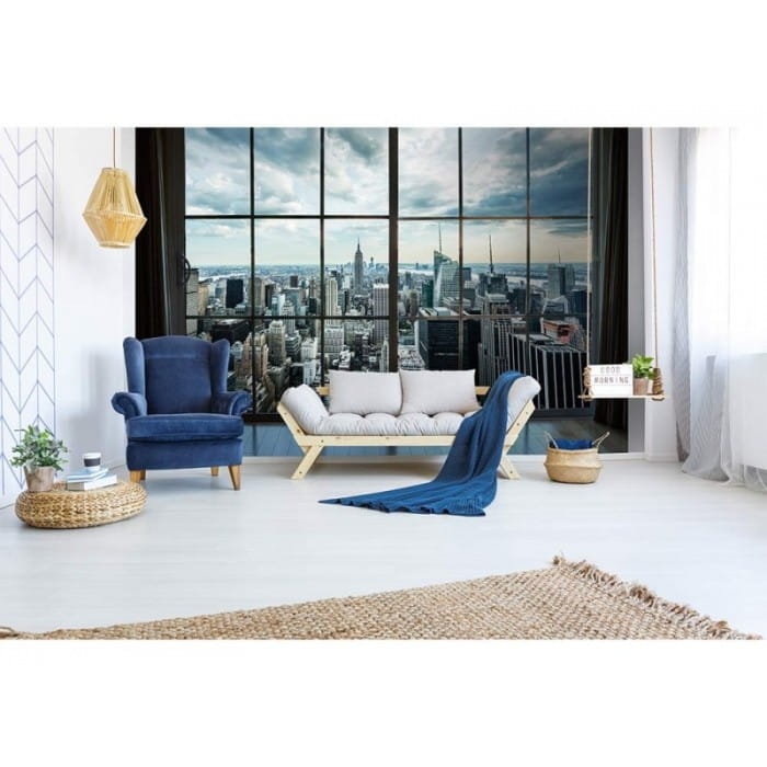 Fototapeta MS-5-0009 Manhattan window view flizelinowa Dimex