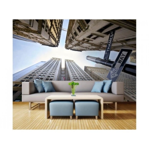 Fototapeta MS-5-0011 Manhattan skyscrapers flizelinowa Dimex