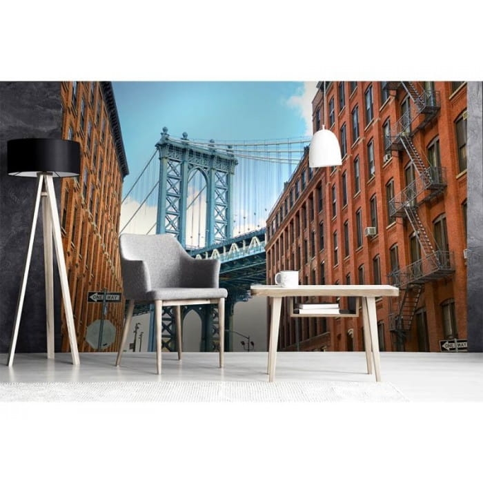 Fototapeta MS-5-0012 Manhattan bridge flizelinowa Dimex
