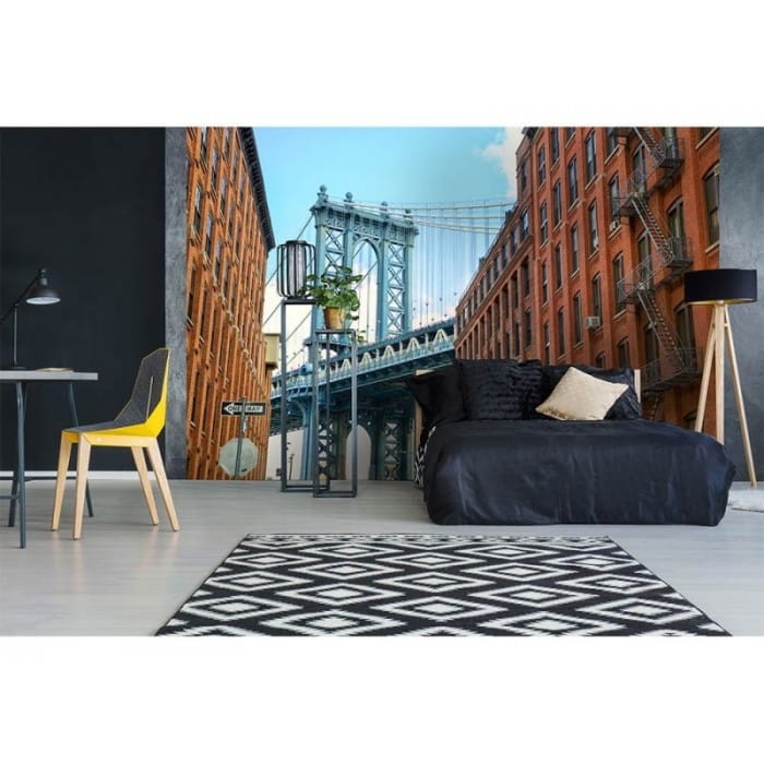 Fototapeta MS-5-0012 Manhattan bridge flizelinowa Dimex