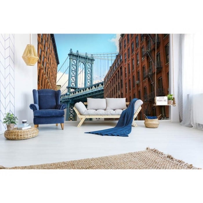 Fototapeta MS-5-0012 Manhattan bridge flizelinowa Dimex