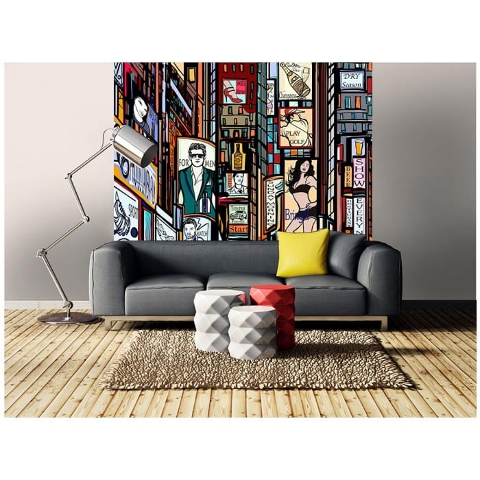 Fototapeta MS-3-0013 Times square flizelinowa Dimex