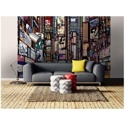 Fototapeta MS-5-0013 Times square flizelinowa Dimex