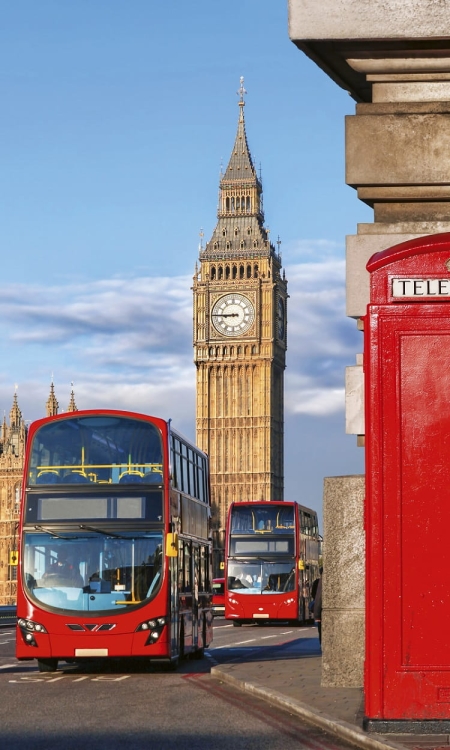 Fototapeta MS-2-0018 Big Ben flizelinowa Dimex