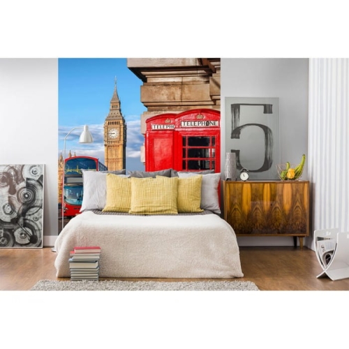 Fototapeta MS-3-0018 Big Ben flizelinowa Dimex