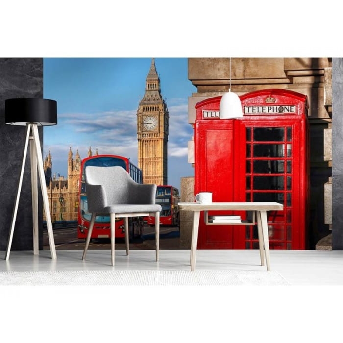 Fototapeta MS-5-0018 Big Ben flizelinowa Dimex