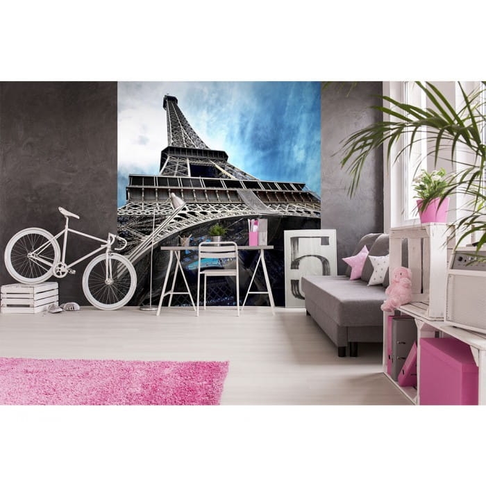 Fototapeta MS-3-0026 Eiffel Tower flizelinowa Dimex
