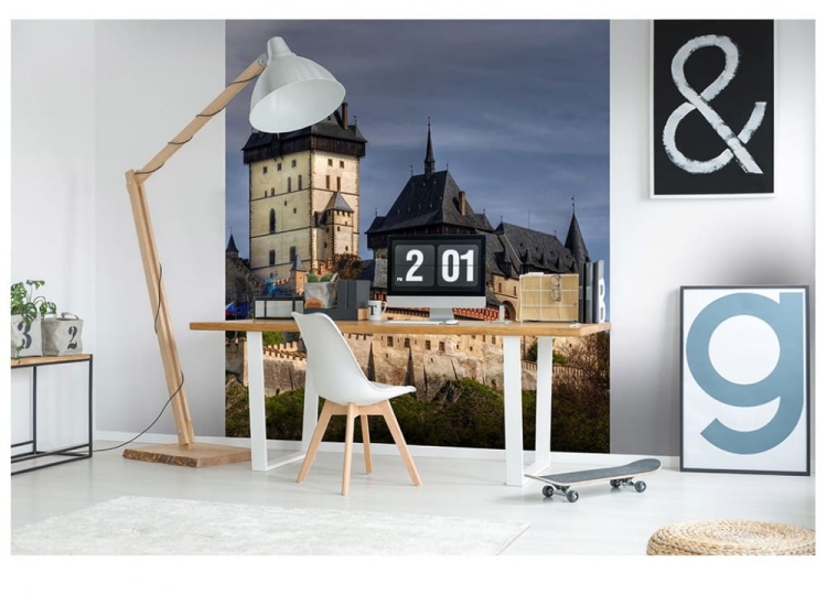 Fototapeta MS-3-0032 Karlstejn flizelinowa Dimex