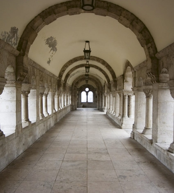 Fototapeta MS-3-0034 Ancient Corridor flizelinowa Dimex