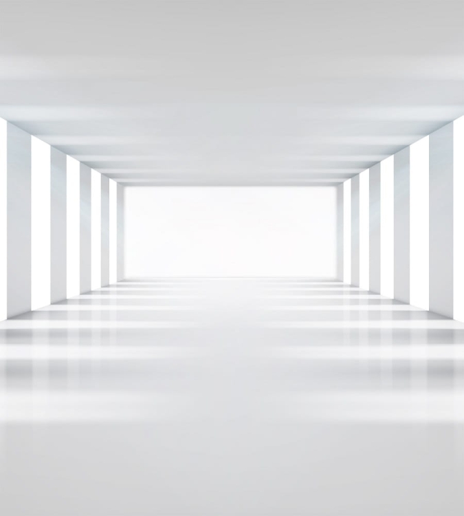 Fototapeta MS-3-0036 White Corridor flizelinowa Dimex