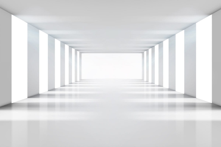 Fototapeta MS-5-0036 White Corridor flizelinowa Dimex