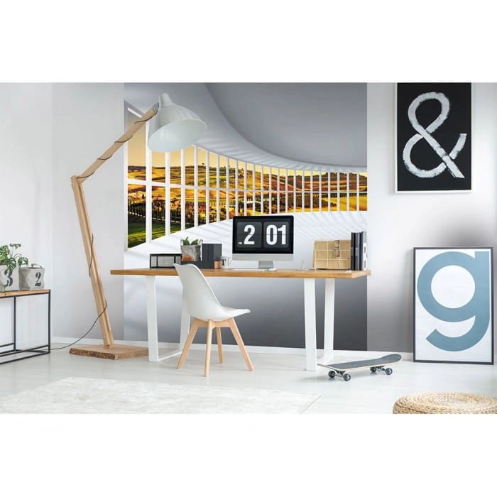 Fototapeta MS-3-0040 Rounded Hall flizelinowa Dimex