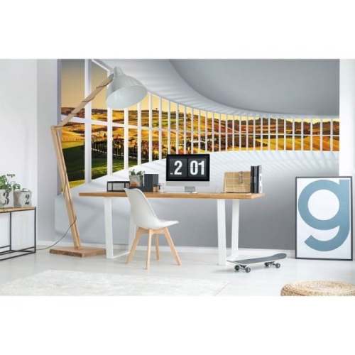 Fototapeta MS-5-0040 Rounded Hall flizelinowa Dimex