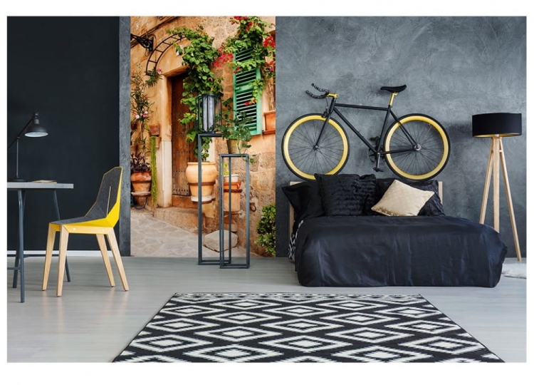 Fototapeta MS-2-0046 Street Garden flizelinowa Dimex