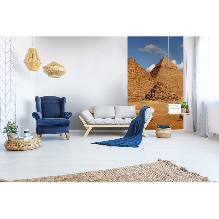 Fototapeta MS-2-0051 Egypt Pyramids flizelinowa Dimex