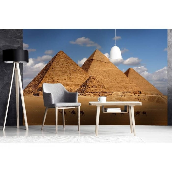 Fototapeta MS-5-0051 Egypt Pyramids flizelinowa Dimex
