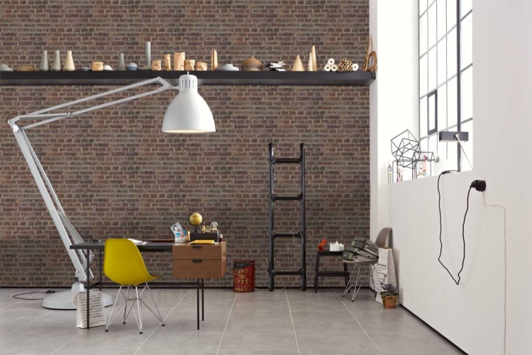 Tapeta AS Trendwall 371611, tapeta w cegły, tapeta mur, tapeta czerwona cegła