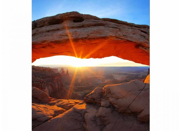 Fototapeta MS-3-0053 Mesa Arch fizelinowa Dimex