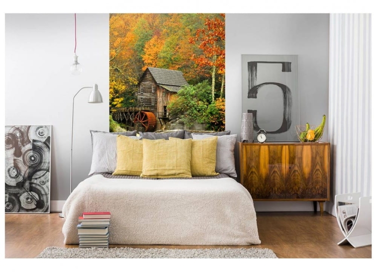 Fototapeta MS-2-0056 Grist Mill flizelinowa Dimex