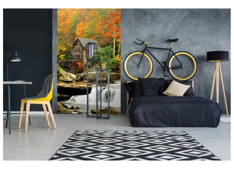 Fototapeta MS-2-0056 Grist Mill flizelinowa Dimex