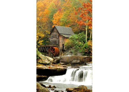 Fototapeta MS-2-0056 Grist Mill flizelinowa Dimex