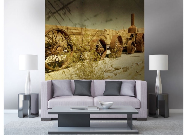 Fototapeta MS-3-0058 Stary wagon fizelinowa Dimex