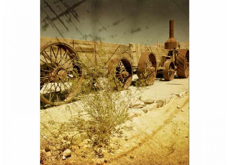 Fototapeta MS-3-0058 Stary wagon fizelinowa Dimex
