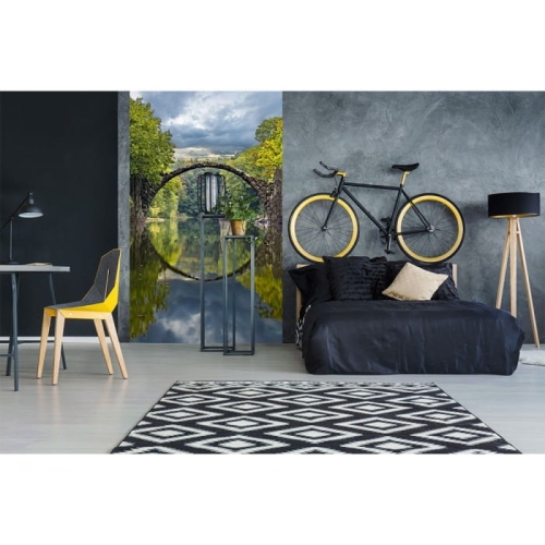 Fototapeta MS-2-0060 Most w kształcie łuku flizelinowa Dimex