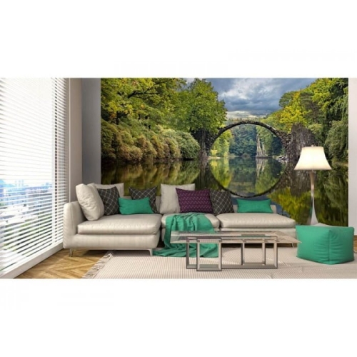 Fototapeta MS-5-0060 Most w kształcie łuku flizelinowa Dimex