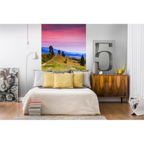 Fototapeta MS-2-0061 Kwitnące wzgórza flizelinowa Dimex