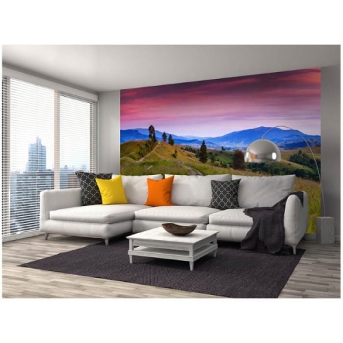 Fototapeta MS-5-0061 Kwitnące wzgórza flizelinowa Dimex