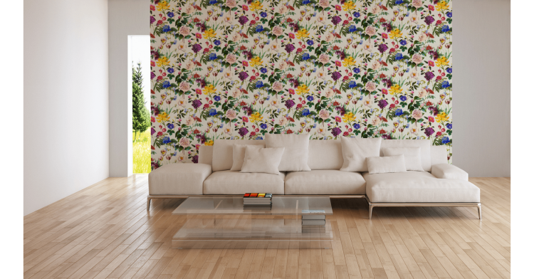 Tapeta AS Trendwall 373361, tapeta w kolorowe kwiaty