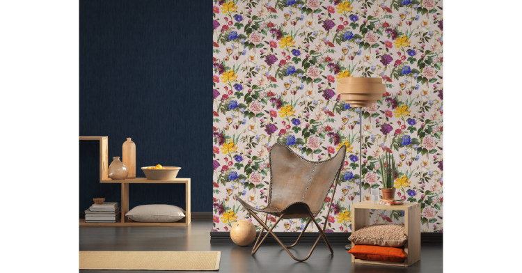 Tapeta AS Trendwall 373363, tapeta kolorowe kwiaty