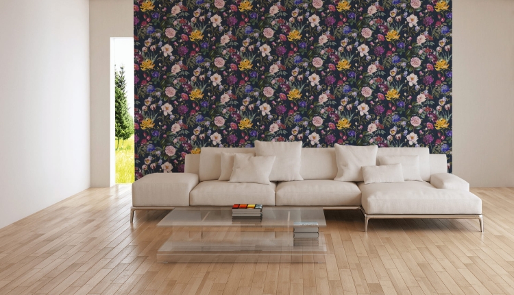 Tapeta AS Trendwall 373364, tapeta w kolorowe kwiaty