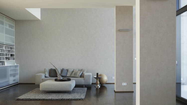 Tapeta AS New Walls 37418-1 Tapeta ścienna winylowa na flizelinie w tynk beżowy