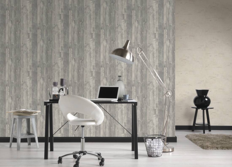 tapeta tynk ozdobny, kremowy, tapeta AS 30668-2 Best of Wood&amp;Stone