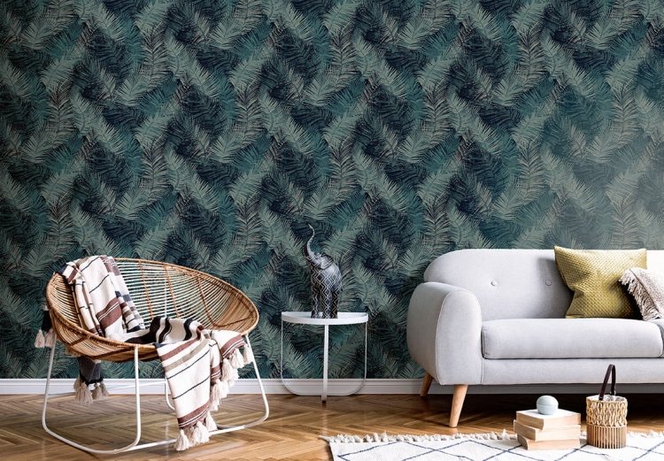 Tapeta Ugepa Odesse L93401, tapeta w liście, palmowe liście, botaniczna