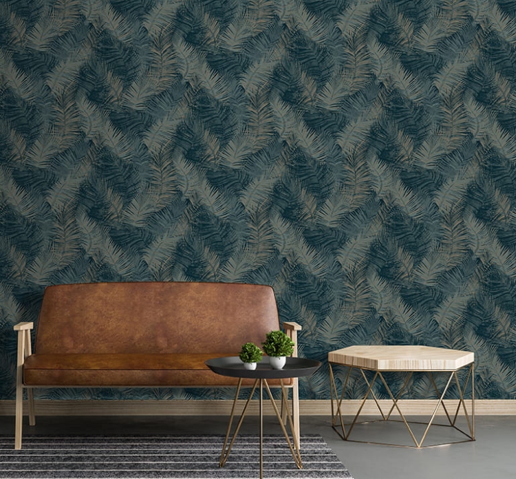 Tapeta Ugepa Odesse L93401, tapeta w liście, palmowe liście, botaniczna