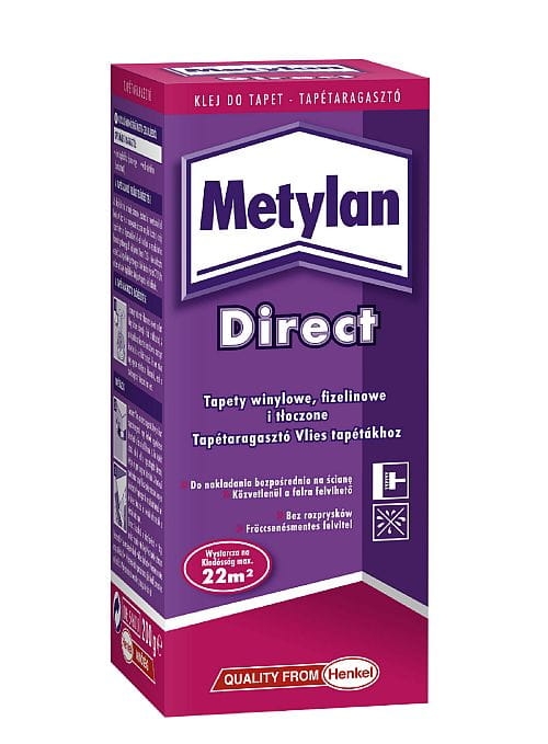 Klej do tapet na flizelinie Direct 200g Metylan Henkel