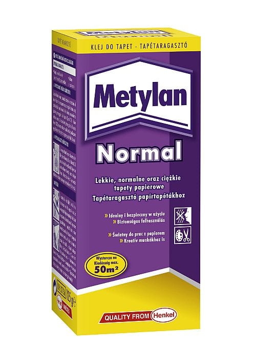 Klej do tapet papierowych Normal 125g Metylan Henkel