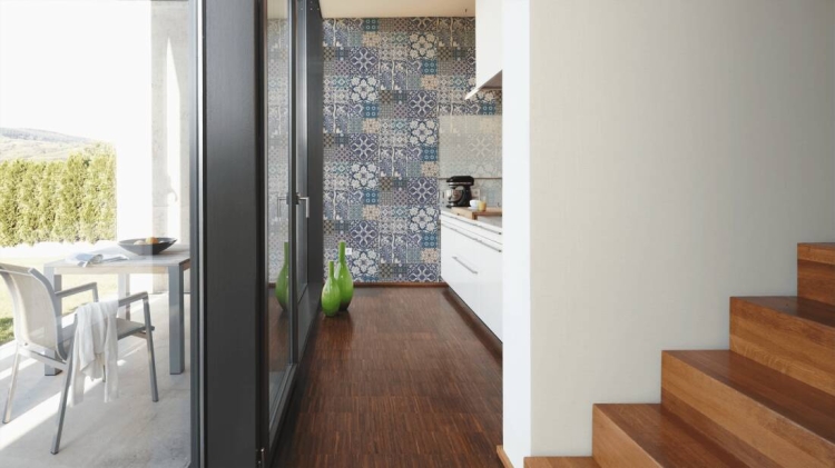 Tapeta ścienna AS Metropolitan Stories 36923-2, tapeta w biało-granatową kaflę, terakotę, decor 3D