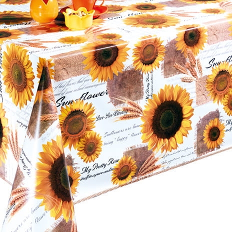 Dekorama cerata obrus na metry PCV  słoneczniki 88A.jpg